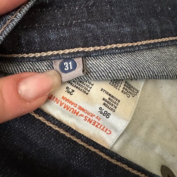 🦄 RARE! Citizens of Humanity Avedon Low Rise Skinny Jeans 31 Spectrum - Picture 10 of 12